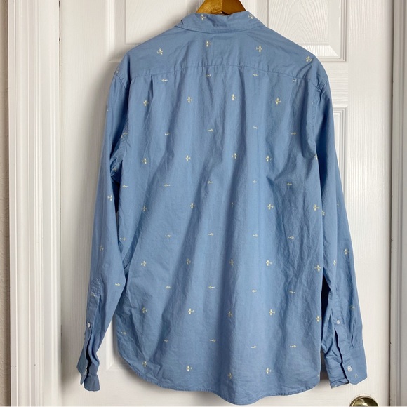 J. Crew Men's Airplane Print Button-Down Shirt - Picture 3 of 6